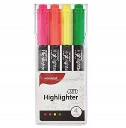 Monami kiemelő készlet 601, 1-4mm, ék alakú hegy, 4 db, 20600675700 (20600675700)