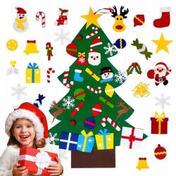  Diy Filc Karácsonyfa Levehető Díszekkel Ünnepi Dekoráció (B0DDCDSQTR)