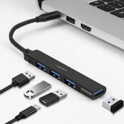 SOUNIX Usb 3.0 Hub Elosztó 4 Portos Adapter 4X Usb Koncentrátor (HUB USB)