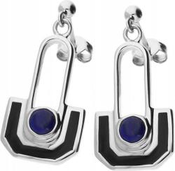 Lovrin Ezüst fülbevaló 925 Ingás Lapis Lazuli 6, 80g ajándékba nőnek (Lovrin 58092)