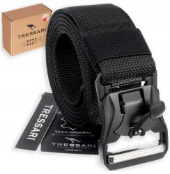 Tressari Öv férfi túlélő nadrághoz Erős, párnázott fekete Tressari (Pasek survival militarny męski Mocny TRESSARI)