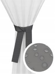 NOW-ART Függönyökhöz Szalagok 8x150 Vízálló Függönyösszekötő Pánt, Színes (SZARFA PASEK WODOODPORNY DO ZASŁONY CIEMNY)