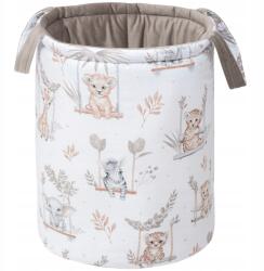 Jukki Játék Tároló Kosár, Mosózsák, Kétoldalas, Pamut És Velvet Anyagból Jukki (5904506821839)