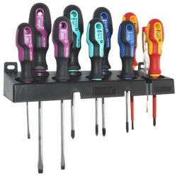 NAREX Csavarhúzó készlet tartóban, mágnesezővel, S Line Profi, 10 részes