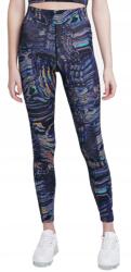 Nike Dance Fitted Magas Derék Leggings DJ4130-010 S (DJ4130-010)