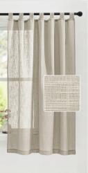 Függönyök Féláteresztő Függöny Szalagokkal 160x140 Taupe Pony Dance 1 db (RYBEUCTT4SD2-140160V15)