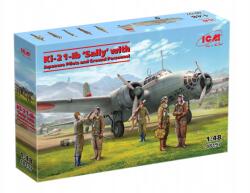 ICM Mitsubishi Ki-21-Ib Sally repülőgép modell 48197 ICM