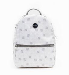budmil hátizsák kamaszoknak - halvány levélmintás (10170067-002241-0000) - gigajatek