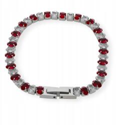  Női karkötő sebészeti acélból CKR702 kristályokkal (99382)