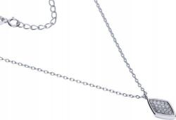 Lovrin Ezüst nyaklánc 925 cirkónia medállal 3, 35g, ajándék medálokkal (Lovrin 51163)