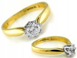 Lovrin Arany gyűrű 585 14k cirkónia kővel Solitare 1.91g 12-es méret (62097653)