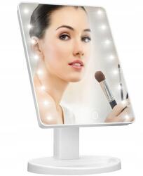 Lewer Led-es Kozmetikai Tükör Sminkeléshez, Háttérvilágítással (Lusterko z podświetleniem LED)