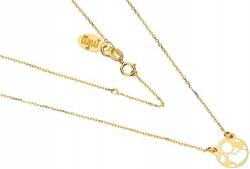 Lovrin Ezüstözött, 925-ös ezüst nyaklánc áttört szív körrel és divatos medálokkal (Lovrin 52141)