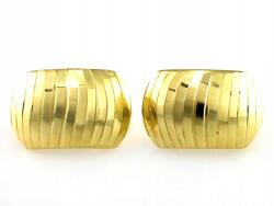 Lovrin 585-ös sárga arany fülbevaló nőknek, 2, 32g, ajándék, kövek nélkül, divatos