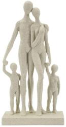 Mauro Ferretti Családi kő szobor krémszín 16x8x30.5 cm