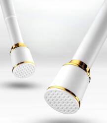  Meisenberg Teleszkópos karnis, fúrás nélkül, 87-120 cm Ø32 mm, fehér (B0C4Q3YP2L)