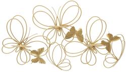 Mauro Ferretti Lepkés fali gyertyatartó arany 61x12x34 cm