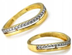 Lovrin Eternity arany gyűrű cirkóniákkal pr 585 1.56g női 11-es méret (62097595)