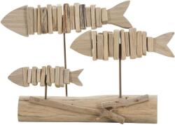 Mauro Ferretti Hal figura fából natúr 37x10x24 cm