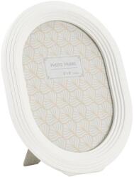 Mauro Ferretti Ovális képkeret fehér 20x2x25 ( belső méret 15x20) cm