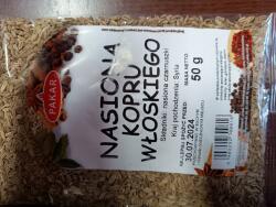 Pakar Édeskömény Mag Pakar 50G