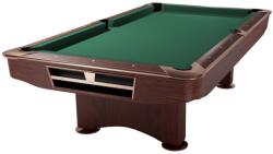 Dynamic Biliárdasztal Competition II, 9 ft. , mahagóni Club Cloth yellow green (55.006.09.2)