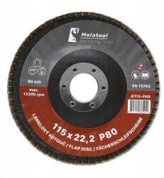 Molatool Korund lapos tárcsa 115 mm P80 (745110365211)