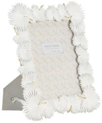 Mauro Ferretti Pálmalevél képkeret fehér 22, 7x1, 5x28 (belső méretek 15x20) cm