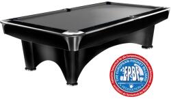 Dynamic Biliárdasztal Dynamic III, fényes fekete, Pool, 9 ft. Simonis 760 gray (55.100.09.5.14)