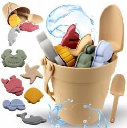 EVI Szilikon Homokozó Játékok puha vízhez strandra Vödör Formák Evi (SHP-1061)