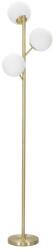 Mauro Ferretti Állólámpa 3 búrával minimalista stílusú arany/fehér ø 36x190 cm