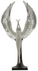 Mauro Ferretti Angyal szobor ezüstös csillogás 26x9x48 cm