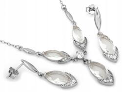 Lovrin Ezüst szett nyaklánc és fülbevaló 925-ös finomságú, 6, 74g súlyú, divatos ajándék (62218117)