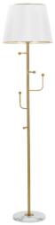 Mauro Ferretti Állólámpa akasztóval márvány talppal arany/fehér ø 41x173 cm