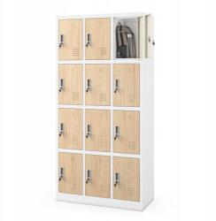 Jan Nowak Uzsonnás szekrény Márton Eco Design fehér-tölgy Sonoma (1869)