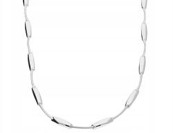Lovrin 925-ös ezüst nyaklánc, ezüst elemekkel, szalag motívummal tökéletes, elegáns ajándék (Lovrin 68303)