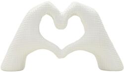 Mauro Ferretti Hands lover szobor fehér 25x7, 5x13, 5 cm