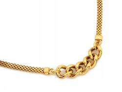 Lovrin Női nyaklánc, aranyozott 925-ös ezüst, vastag, 7, 20g, széles 7, 4mm, méret 48 (60533835)