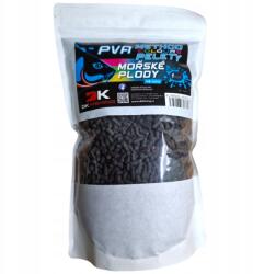  Dk Fishing Pva Method Pelletek Tenger gyümölcsei színű 4mm 1kg (8595248653818)