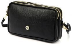 GREGORIO 1749 DOLLARO fekete női bőr kézitáska 22 x 13 x 6 cm (59691)