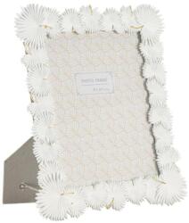 Mauro Ferretti Pálmalevél képkeret fehér 28, 5x1, 7x33 (belső méretek 20x25) cm