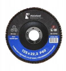 Molatool Lamellás csiszolókorong Molatool Vsm Zirkon 125 mm P40 (745110365396)