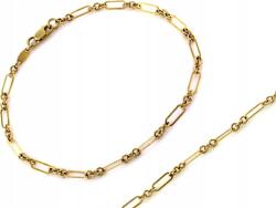  Arany karkötő 375 finomságú, eredeti, finom szemekkel, elegáns, divatos mintával