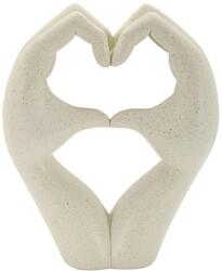 Mauro Ferretti Szeretett kő szobor krémszín 16, 5x7x20 cm