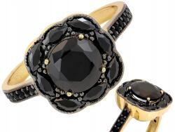 Lovrin Női arany gyűrű 585 fekete ónix 2.85 g méret14 divatos minta 14kt (62107928)