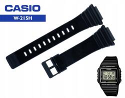 Casio szíj W-215H-1AV fekete Eredeti teleszkópok (10435844)
