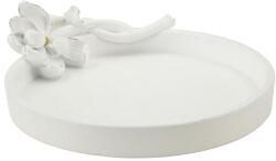 Mauro Ferretti Magnólia tál fehér 24x21x6 cm
