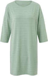 Tchibo - Női 3/4-es ujjú hálóing - nő - méret M 40/42 - zöld/csíkos