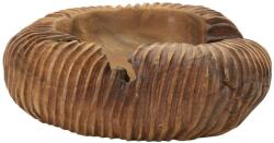 Mauro Ferretti Garit tál tölgyfából barna 37x40x16 cm