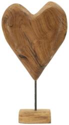 Mauro Ferretti Dobu szobor tölgyfából barna 25x12x45 cm